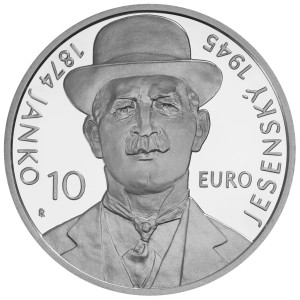 Stříbrná pamětní mince Janko Jesenský, Standard, 2024