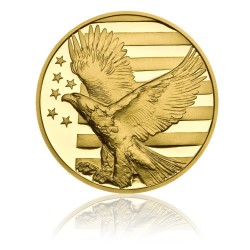 Zlatá medaile Abraham Lincoln - Au 1/2 Oz
