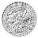 2025 - Stříbrná mince Český lev 5 NZD  - 2 Oz
