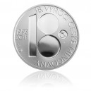 Stříbrná medaile k 18. výročí ČM a 100. výročí Jablonecké přehrady