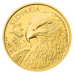 2025 - Zlatá mince 50 NZD Orel - 1 Oz - Standard - orientační cena