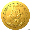 2025 - Zlatá mince 5 NZD Patroni - Svatý Václav - Proof