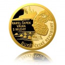 2017 - Dukát České republiky 2017 - Karel Čapek - Válka s mloky