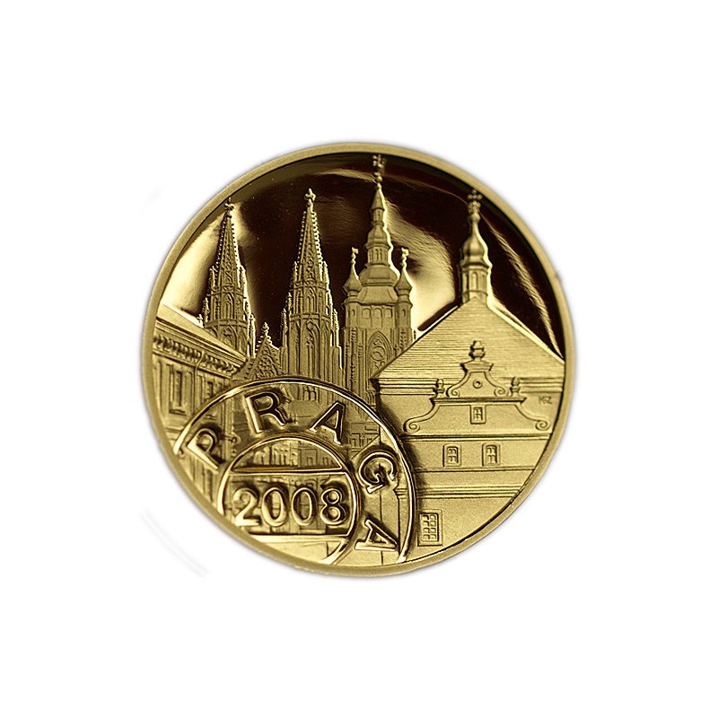 2008 - Zlatá medaile Praga 2008, Au 1 Oz