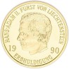 Sada zlaté a stříbrné mince Lichtenštejnsko 1990 - Proof