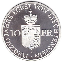 Sada zlaté a stříbrné mince Lichtenštejnsko 1988 - Proof