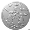 2025 - Stříbrná mince 1 NZD Bob a Bobek - Zahradnící - Proof