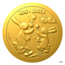 2025 - Zlatá mince 5 NZD Bob a Bobek - Zahradníci - Proof