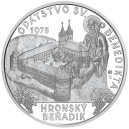 Stříbrná pamětní mince Benediktinské opatství v Hronském Beňadiku,, Proof, 2025