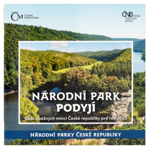 Sada oběžných mincí České republiky 2025 - Národní park Podyjí