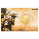 2025 - Zlatá mince 50 NZD Orel - 1 Oz - Standard - číslováno - orientační cena