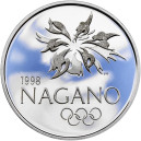 1997 - Stříbrná medaile ZOH Nagano 1998 - ČOV