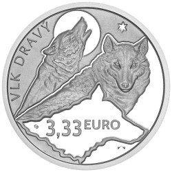 Sada tří stříbrných mincí Fauna a flóra na Slovensku, Proof