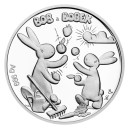 2025 - Stříbrná mince 1 NZD Bob a Bobek - Zahradnící - Proof