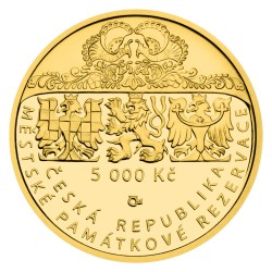 2025 - Zlatá pamětní mince Štramberk - Městské památkové rezervace - Proof