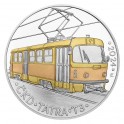 2024 - Stříbrná mince Tramvaj Tatra T3 - Slavné dopravní prostředky - Proof