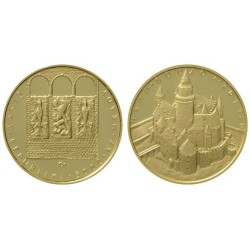 2016 - 2020 - Sada deseti zlatých mincí Hrady České republiky, Proof
