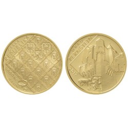 2016 - 2020 - Sada deseti zlatých mincí Hrady České republiky, Proof