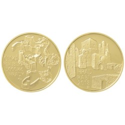 2016 - 2020 - Sada deseti zlatých mincí Hrady České republiky, Proof