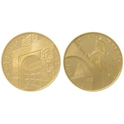 2016 - 2020 - Sada deseti zlatých mincí Hrady České republiky, Proof