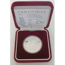 2003 - Stříbrná medaile 10. výročí české měny a vzniku České mincovny