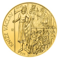 2025 - Zlatá pamětní mince kníže Václav - Proof