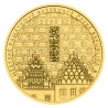 2025 - Zlatá pamětní mince Tábor - Městské památkové rezervace - Proof