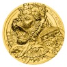 2025 - Zlatá investiční mince 100 NZD Český lev - vysoký reliéf - orientační cena