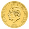 2025 - Zlatá investiční mince 100 NZD Český lev - vysoký reliéf - orientační cena