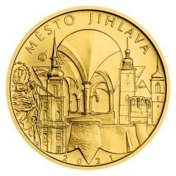 2021 - 2025 - Sada deseti zlatých mincí Městské památkové rezervace České republiky, Proof