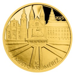 2021 - 2025 - Sada deseti zlatých mincí Městské památkové rezervace České republiky, Proof