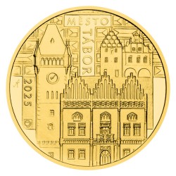 2021 - 2025 - Sada deseti zlatých mincí Městské památkové rezervace České republiky, Proof