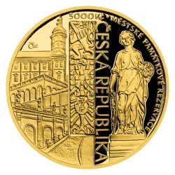2021 - 2025 - Sada deseti zlatých mincí Městské památkové rezervace České republiky, Proof