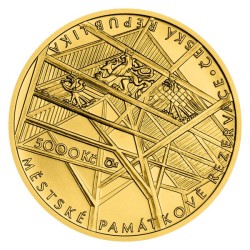 2021 - 2025 - Sada deseti zlatých mincí Městské památkové rezervace České republiky, Standard