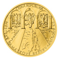 2021 - 2025 - Sada deseti zlatých mincí Městské památkové rezervace České republiky, Standard
