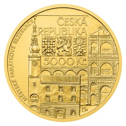 2021 - 2025 - Sada deseti zlatých mincí Městské památkové rezervace České republiky, Standard