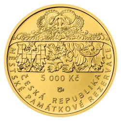 2021 - 2025 - Sada deseti zlatých mincí Městské památkové rezervace České republiky, Standard