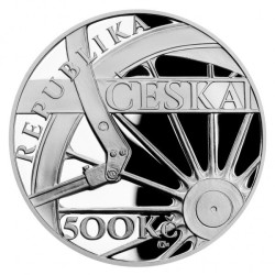 Sada pěti stříbrných mincí ČNB - Slavné dopravní prostředky - 2021-2025 - Proof