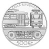 Sada pěti stříbrných mincí ČNB - Slavné dopravní prostředky - 2021-2025 - Proof