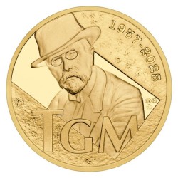 Sada dvou medailí Poselstvi T.G. Masaryka Proof