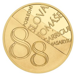 Sada dvou medailí Poselstvi T.G. Masaryka Proof