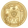 Zlatá uncová mince Jedničkový čtyřkolát 434.1 Proof s hologramem
