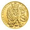 Zlatá 1/4oz investiční mince Český lev 2026 stand - orientační cena