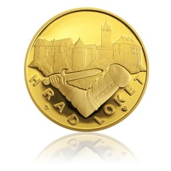 Sada dvanácti zlatých medailí Hrady a zámky ČR, proof