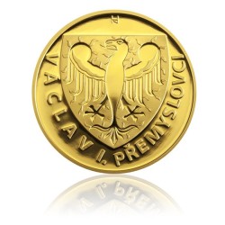 Sada dvanácti zlatých medailí Hrady a zámky ČR, proof