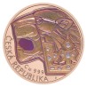 Mědená investiční mince Český lev s hologramem standard