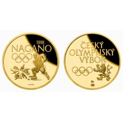 Zlatá medaile Zimní olympijské hry Nagano 1998