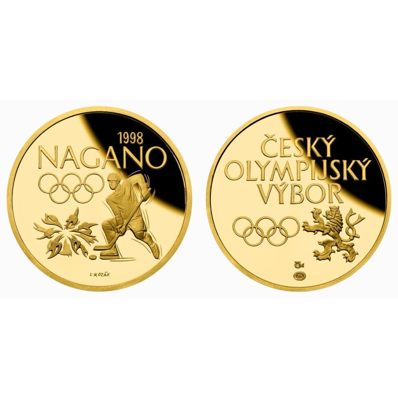 Zlatá medaile Zimní olympijské hry Nagano 1998