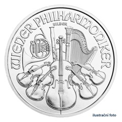 Stříbrná investiční mince Wiener Philharmoniker - 1 Oz