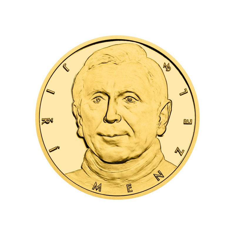 Zlatá medaile Jiří Menzel proof